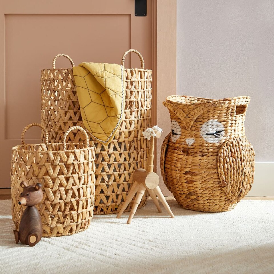 Open Weave Zigzag Baskets West Elm Australia